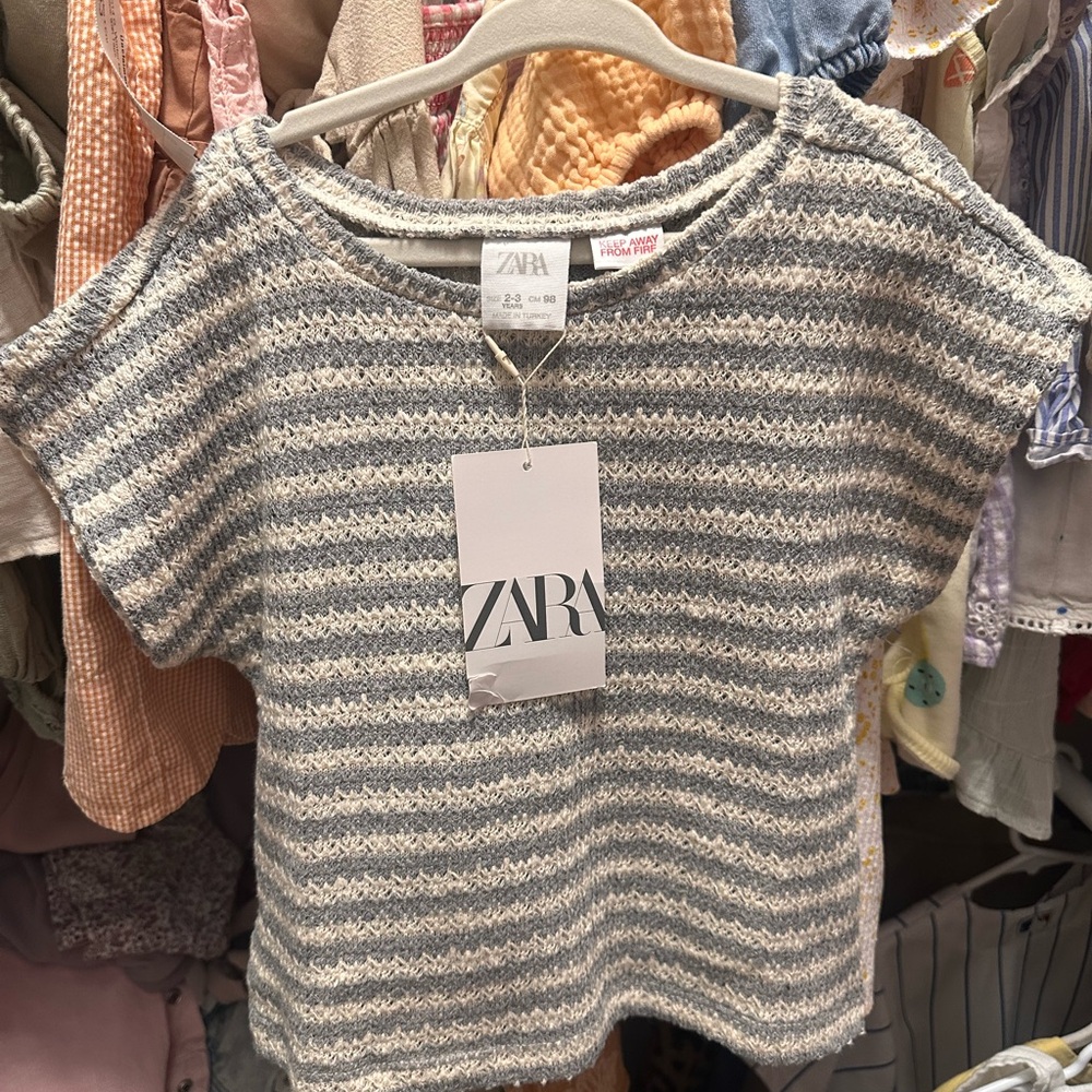 Zara crochet top